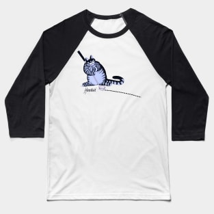 B KLIBAN FAT CAT Baseball T-Shirt